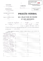 PV ELECTION MAIRE ET ADJOINTS